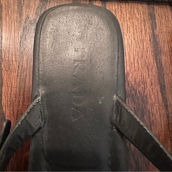 Prada Leather Flip Flops - Picture 5 of 6